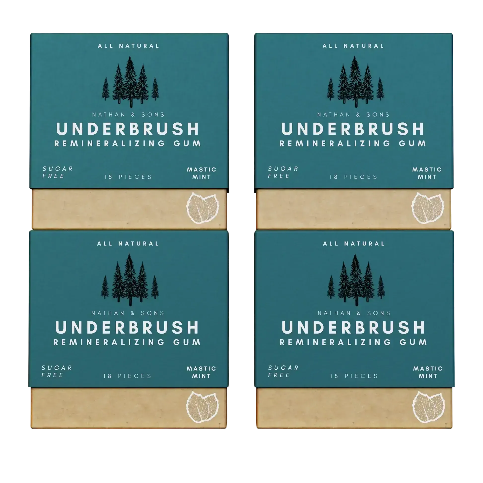 Remineralizing Gum-4 Pack